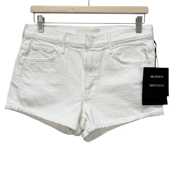 Mother The Teaser Donut Roll Shorts Size 26 - Picture 2 of 10